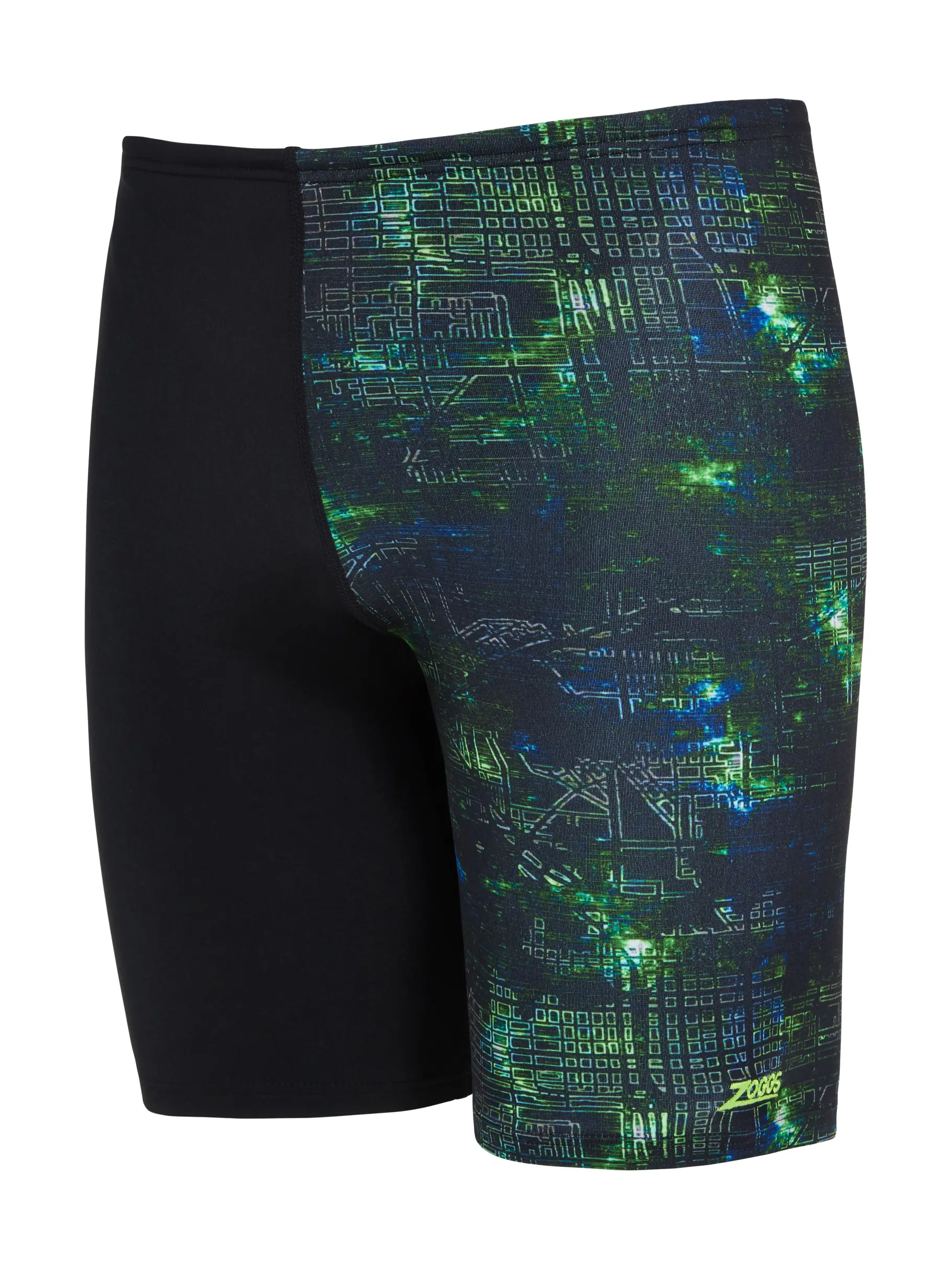 Sale,Clearance, view full size image of Front view of Product detail - Mens Urban Galaxy Print Jammer UBGA