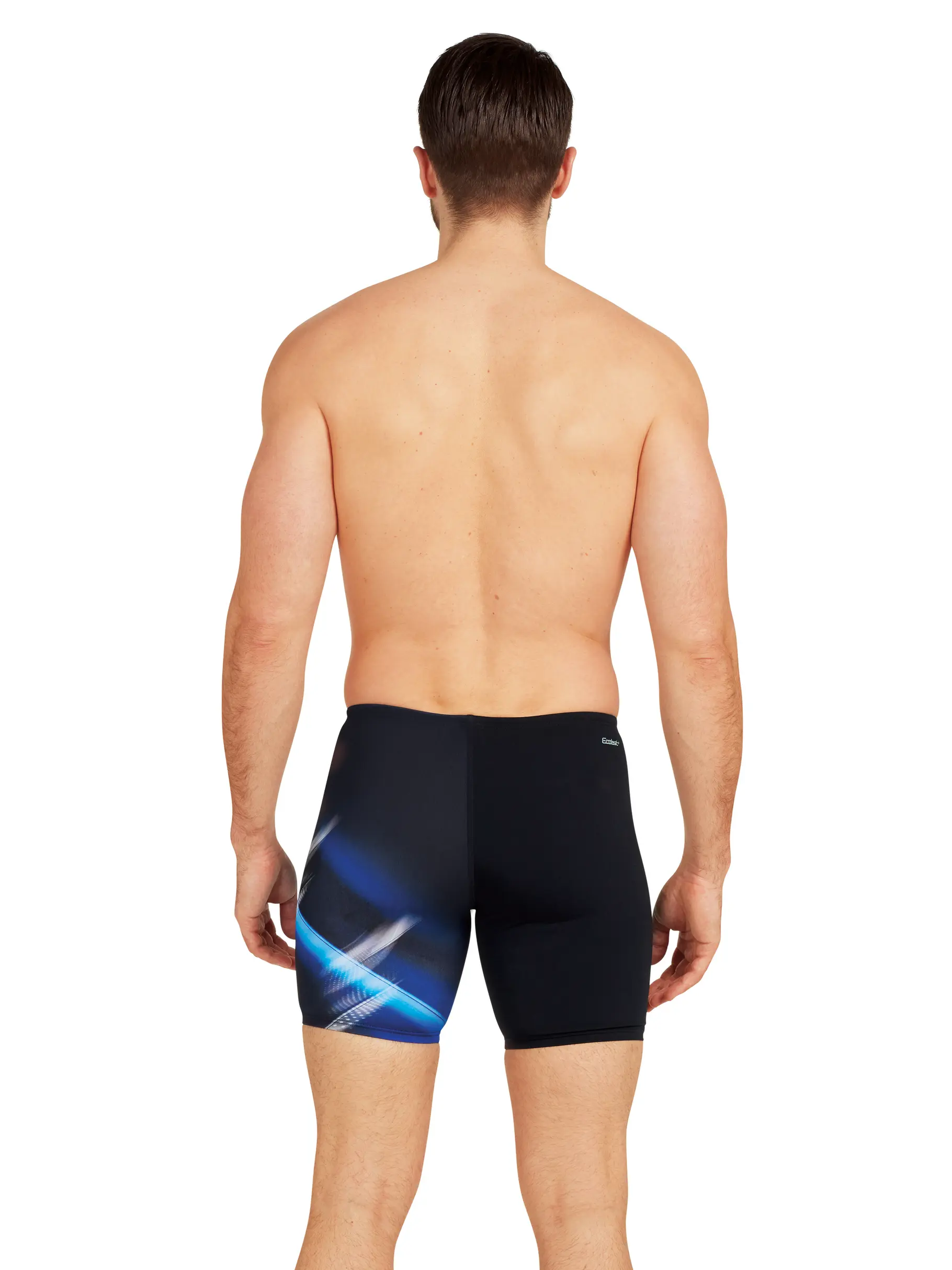 , view full size image of Front view of Product detail - Mens Vector Print Mid Jammer VECT
