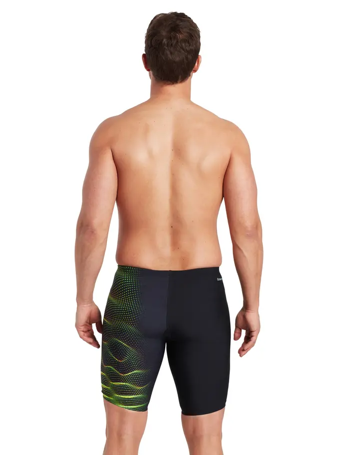 Sale,Clearance, view full size image of Front view of Product detail - Mens Dune Print Jett Jammer dune