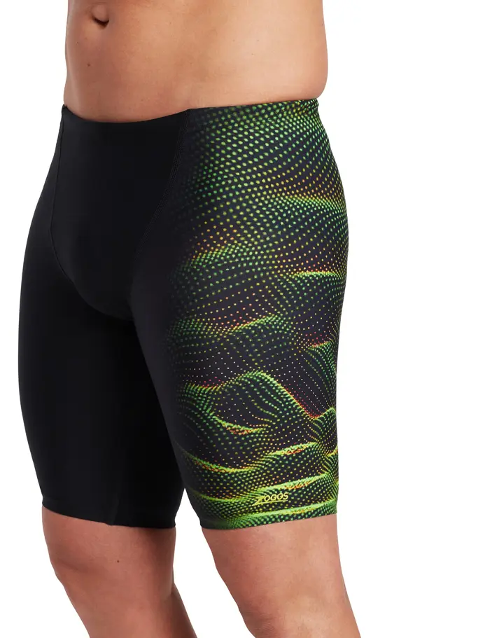 Sale,Clearance, view full size image of Front view of Product detail - Mens Dune Print Jett Jammer dune