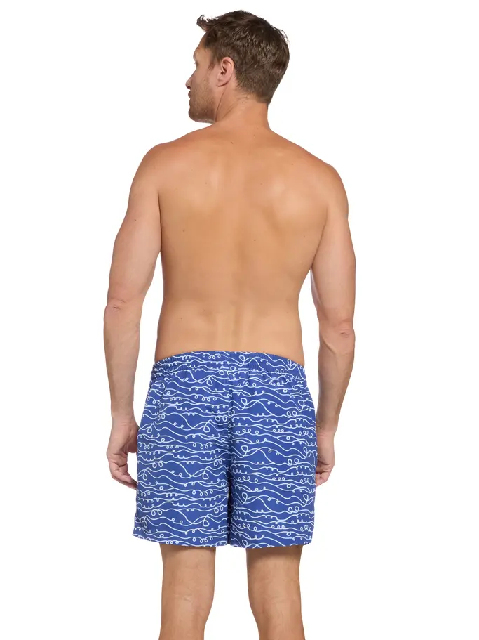 New, view full size image of Front view of Product detail - Mens Kahuna Royal 16 Inch Water Shorts KARY