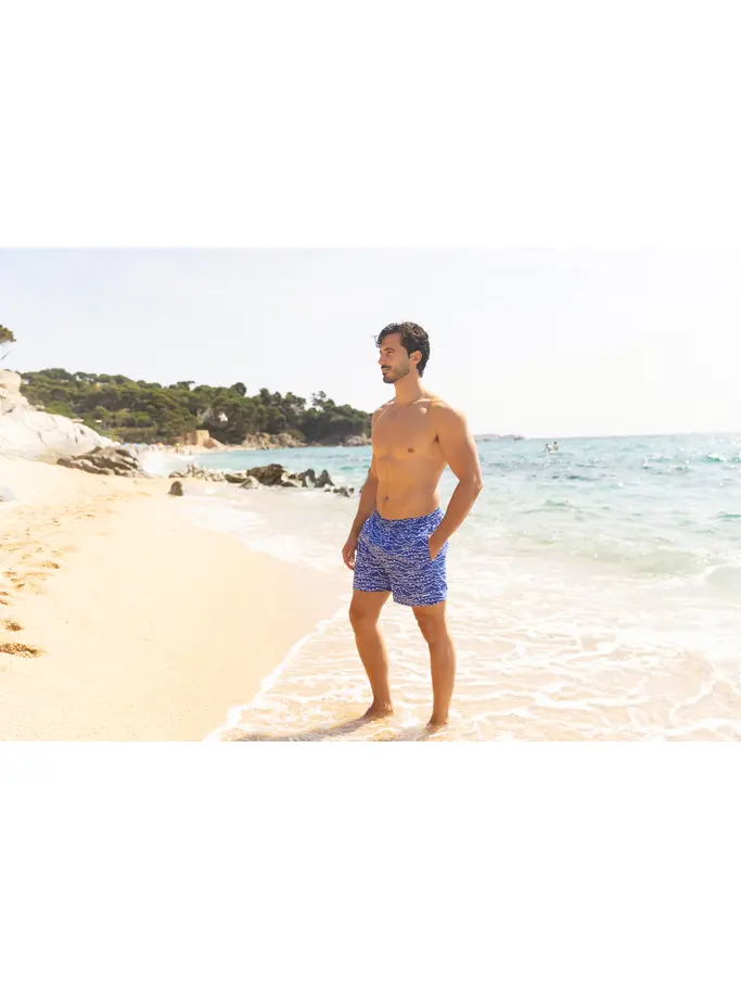 New, view full size image of Front view of Product detail - Mens Kahuna Royal 16 Inch Water Shorts KARY