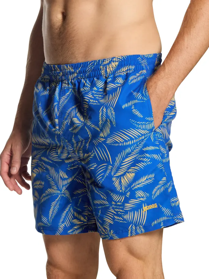 Sale,Clearance, view full size image of Front view of Product detail - Mens Leaf Mens 16 Inch Water Shorts LEAF