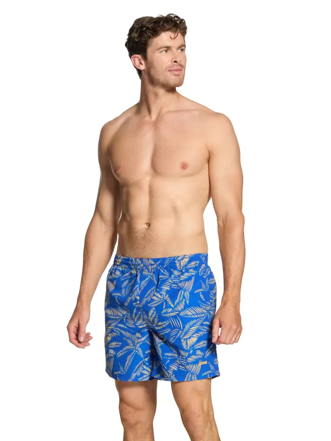 Sale,Clearance, view full size image of Front view of Product detail - Mens Leaf Mens 16 Inch Water Shorts LEAF
