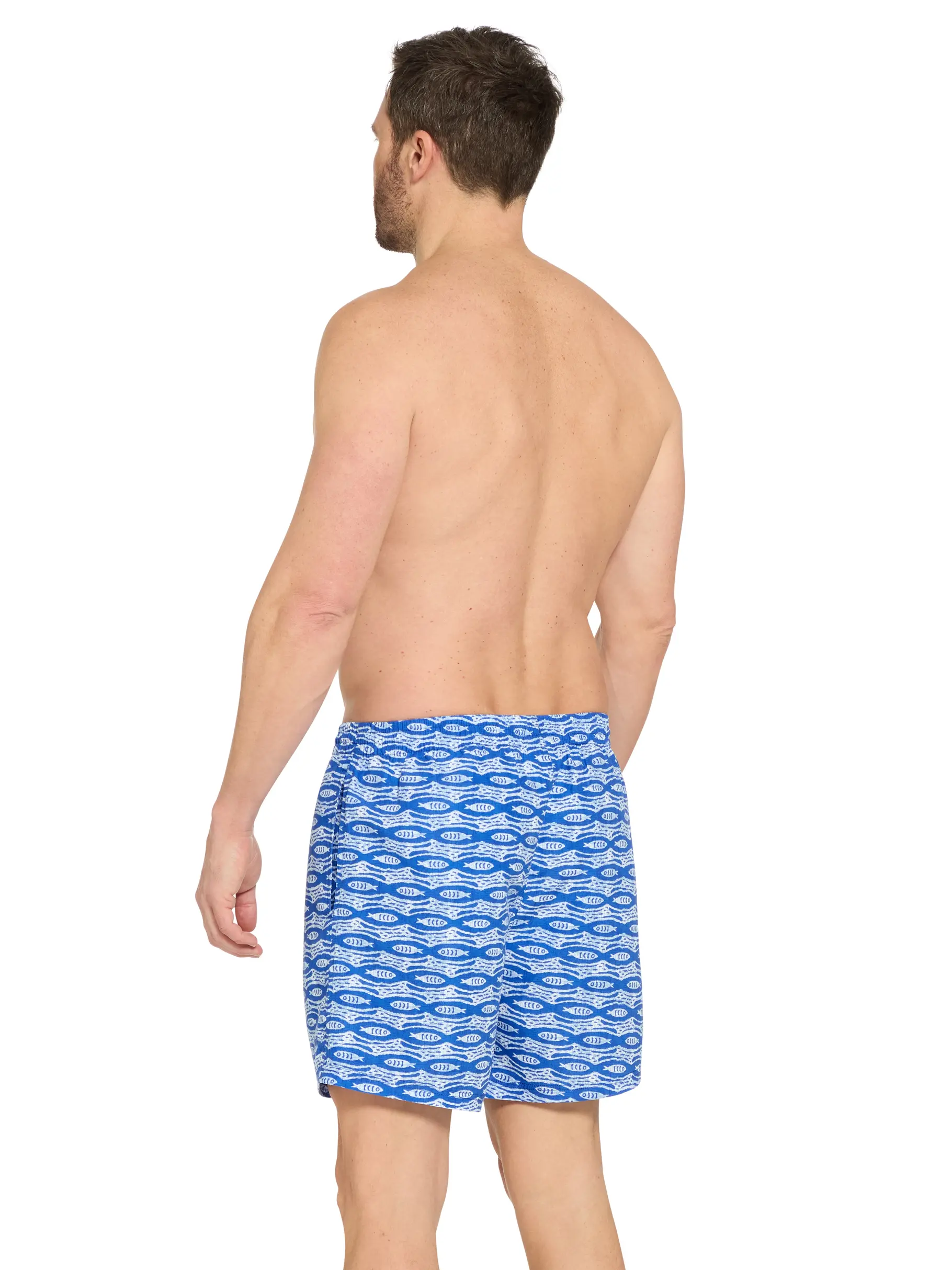 , view full size image of Front view of Product detail - Mens Pisces 16 Inch Water Shorts PISC