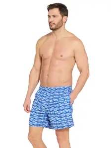 Display front view 3 of Product detail - Mens Pisces 16 Inch Water Shorts PISC