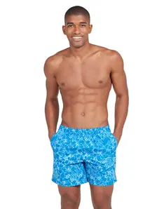Display front view 1 of Product detail - Tropic Bloom Mens 16 Inch Water Shorts TRBL