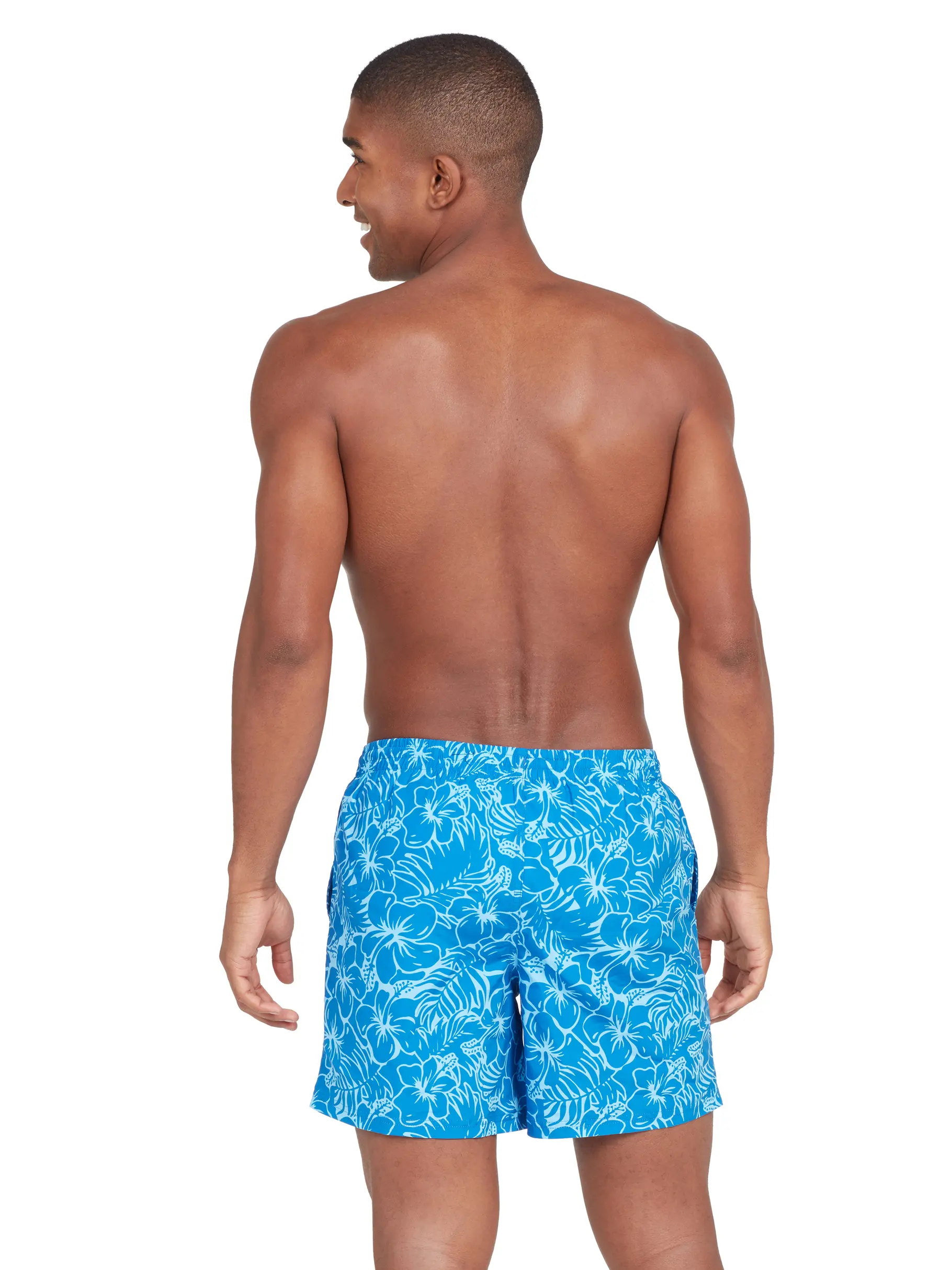 Out of Stock,Sale, Ansicht Großes Bild der Vorderseite Product detail - Tropic Bloom Mens 16 Inch Water Shorts TRBL