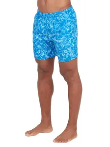 Display front view 4 of Product detail - Tropic Bloom Mens 16 Inch Water Shorts TRBL