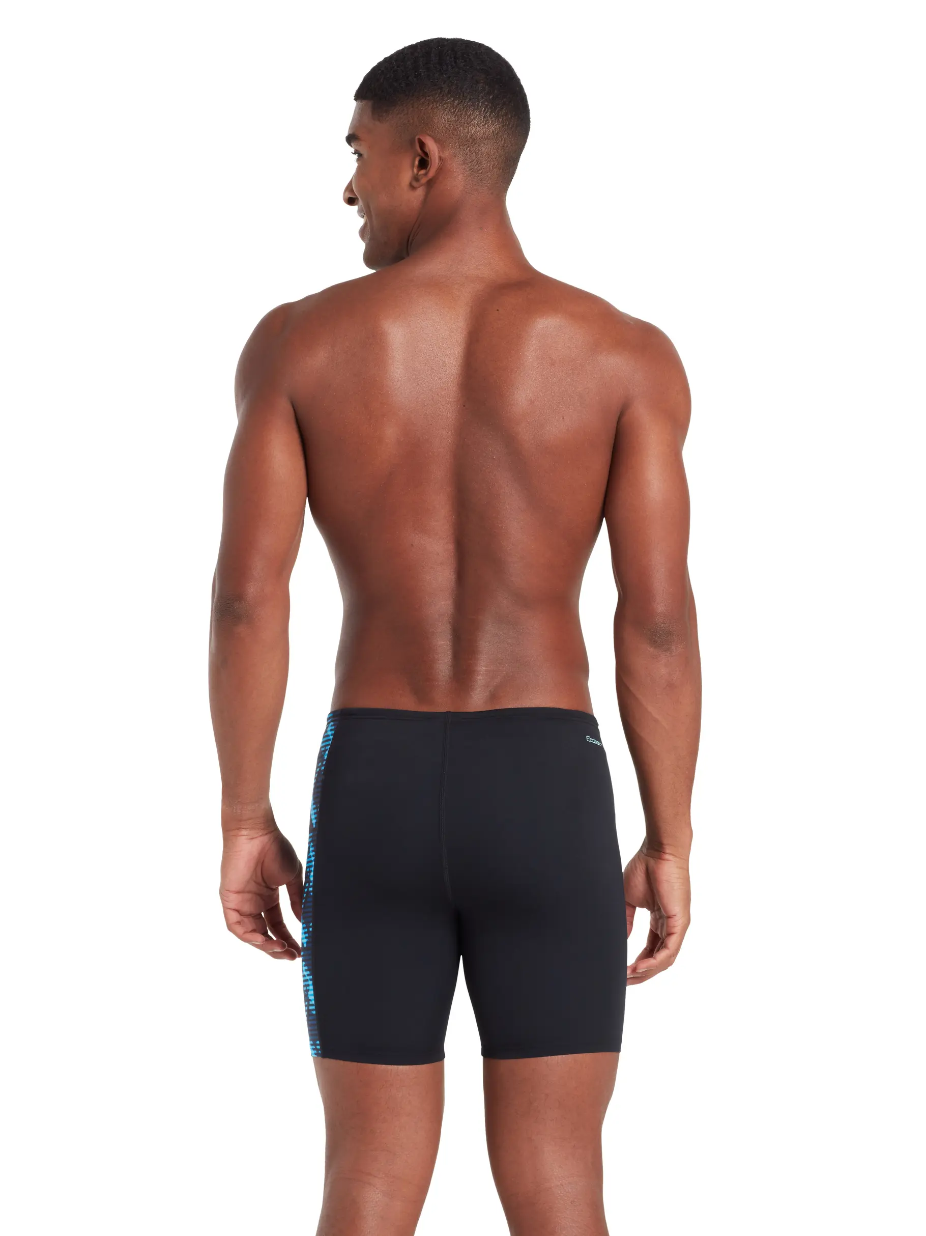 Sale,Clearance, view full size image of Front view of Product detail - Mens Glare Panelled Mid Jammer GLAR