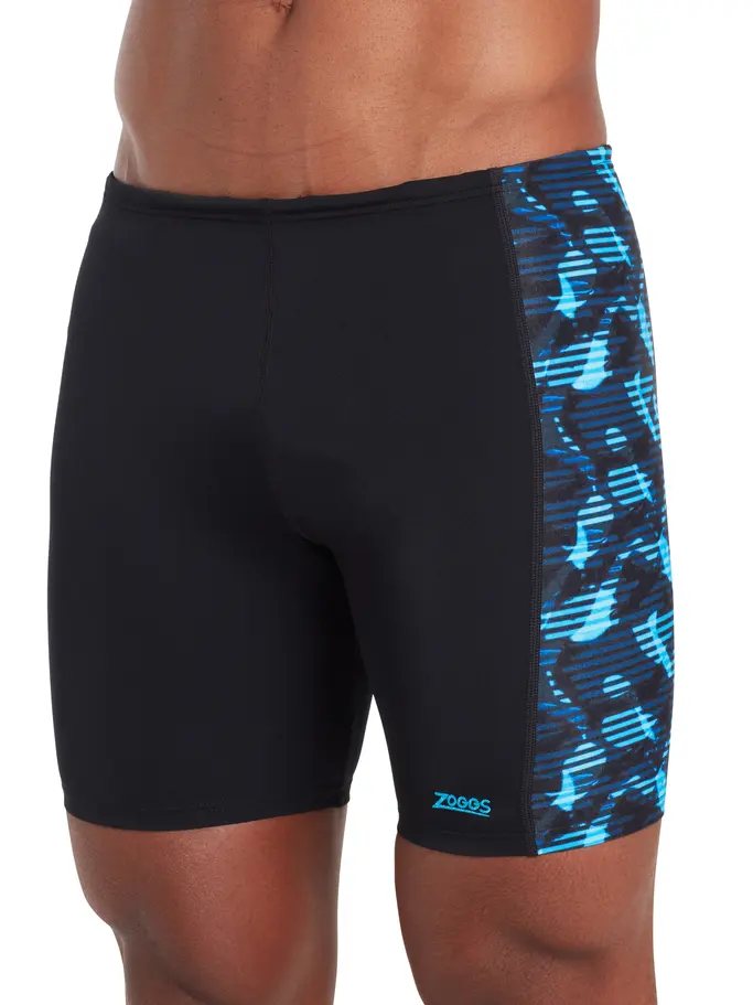 Sale,Clearance, view full size image of Front view of Product detail - Mens Glare Panelled Mid Jammer GLAR