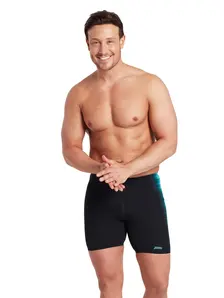 Display front view 1 of Product detail - Mens Pipeline Print Panelled Mid Jammer PPLN