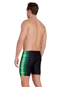 Display front view 2 of Product detail - Pipeline Green Panelled Mid Jammer PIGN