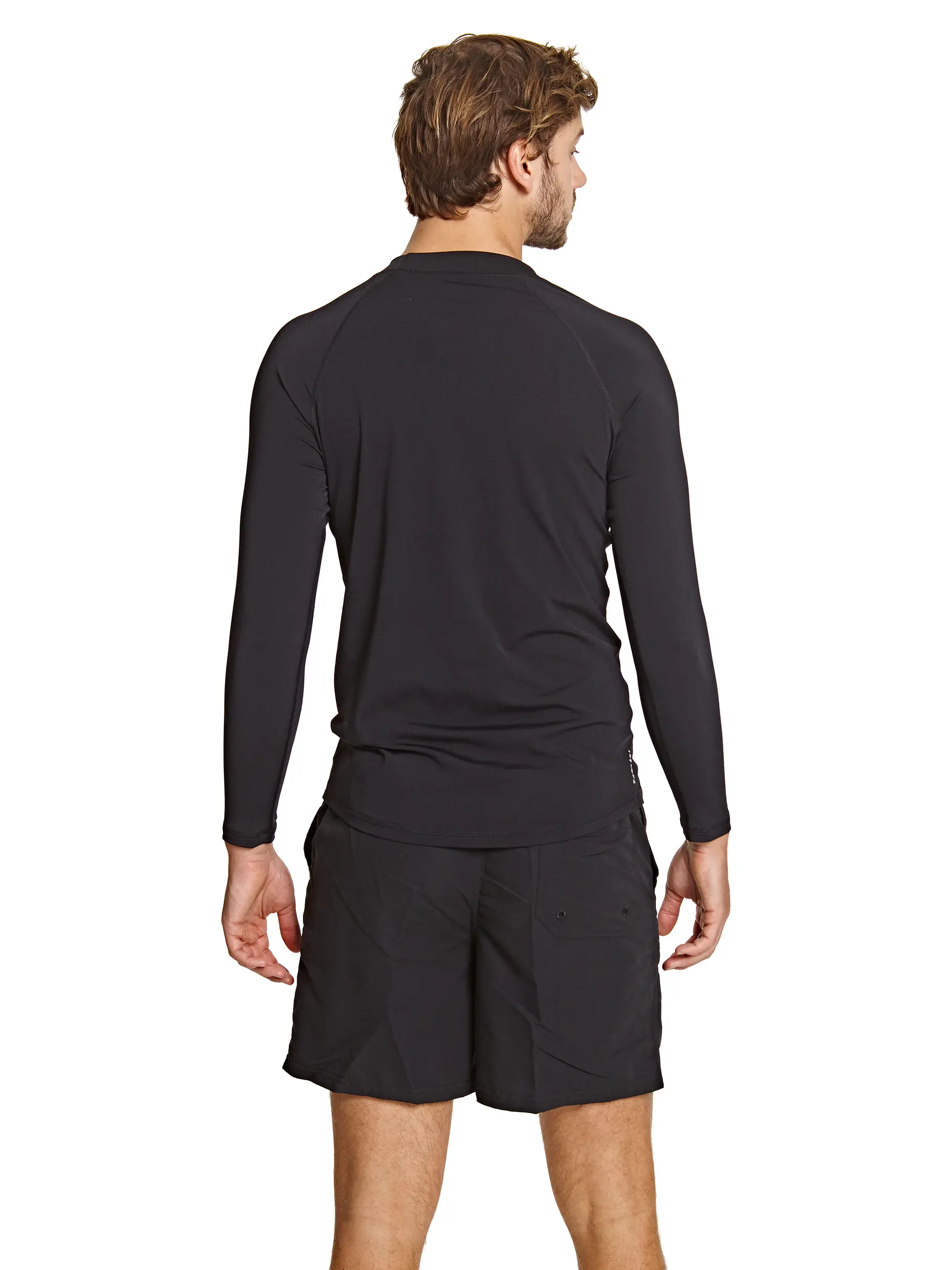 Out of Stock,Sale, Ansicht Großes Bild der Vorderseite Product detail - Mens Jackson Long Sleeve Sun Top black