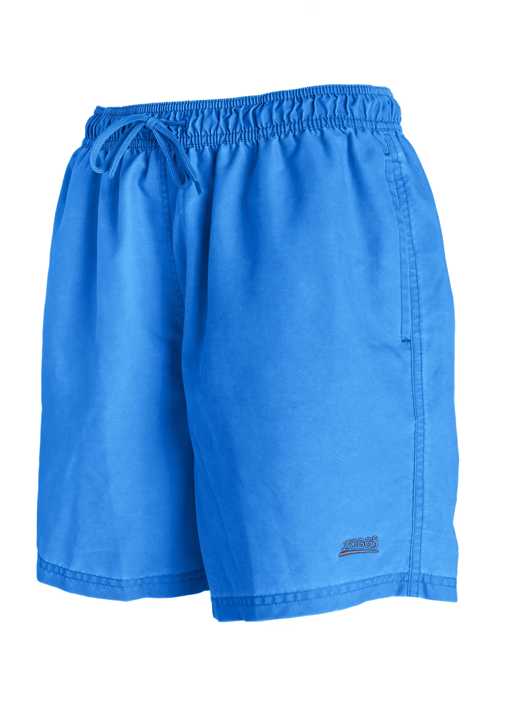 Sale,Clearance, view full size image of Front view of Product detail - Mens Mosman Washed 15 inch Shorts blue