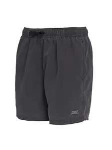 Display front view 4 of Product detail - Mens Mosman Washed 15 inch Shorts charcoal
