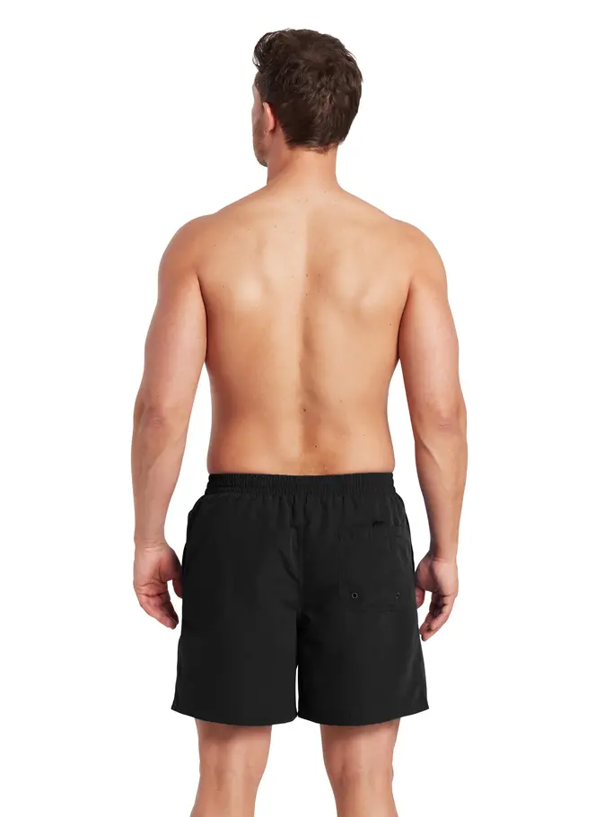 , view full size image of Front view of Product detail - Mens Penrith 17 Inch Shorts - Ecodura black