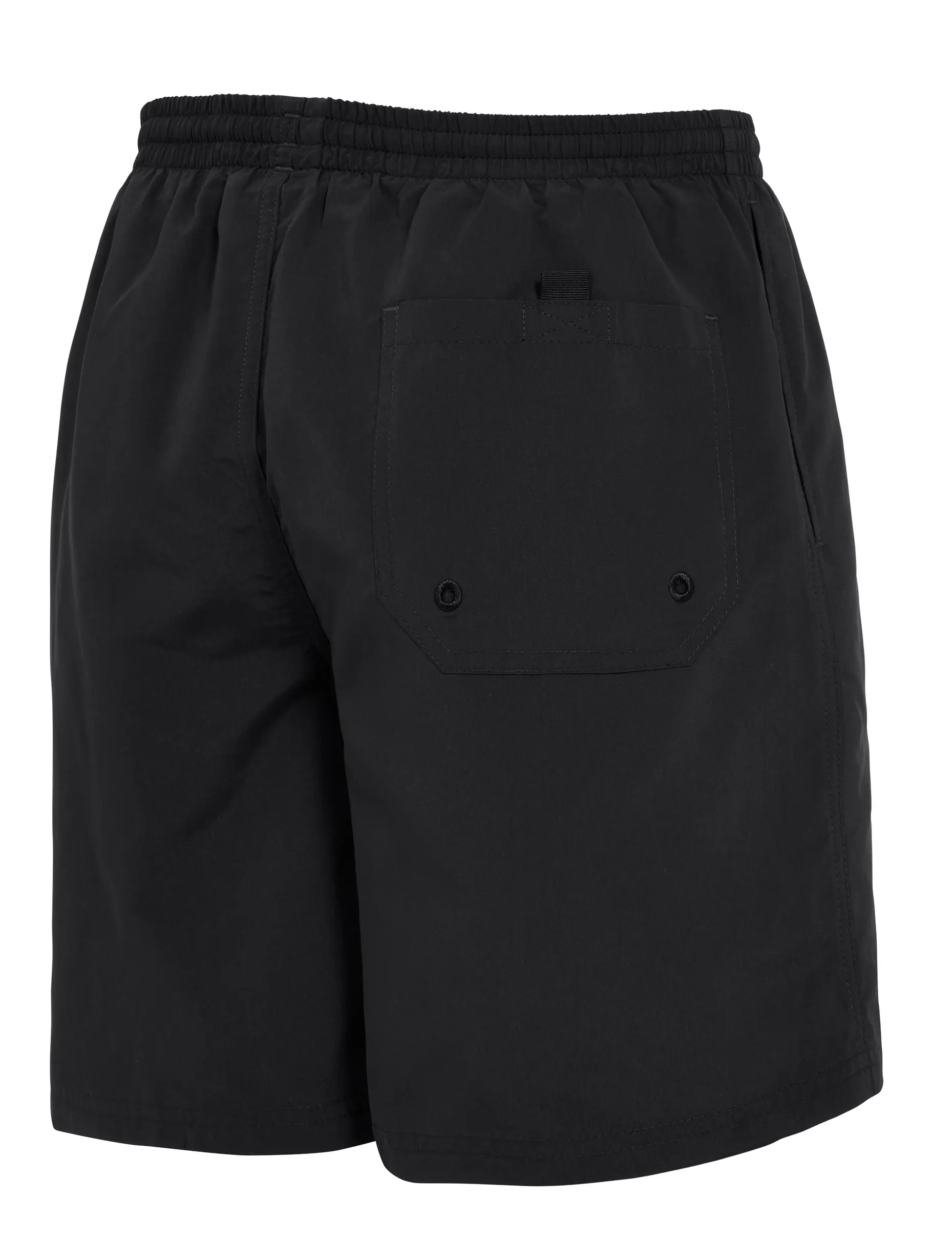 , view full size image of Front view of Product detail - Mens Penrith 17 Inch Shorts - Ecodura black