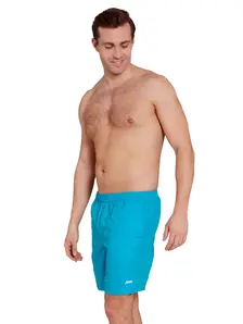Display front view 3 of Product detail - Mens Penrith 17 Inch Shorts - Ecodura turquoise