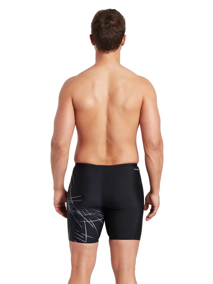 Sale,Clearance, view full size image of Front view of Product detail - Mens Etch Mid Jammer black