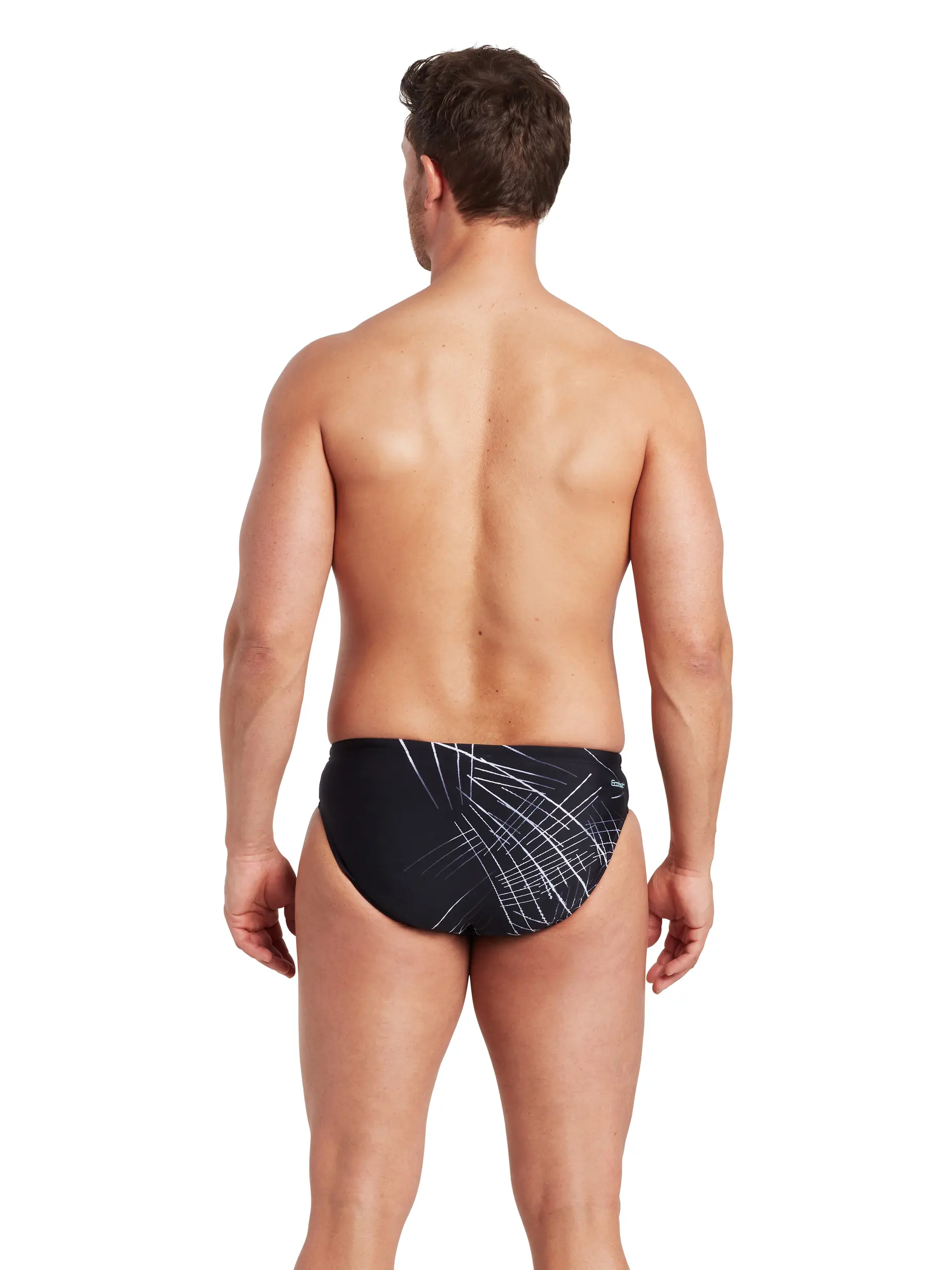 , view full size image of Front view of Product detail - Mens Etch Racer black