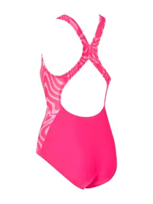 Display front view 6 of Product detail - Girls Fever Heart Flyback Swimsuit FEHF