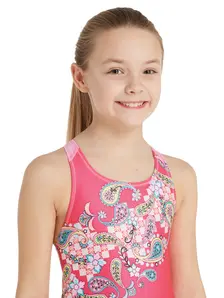 Display front view 3 of Product detail - Girls Heavenly One Piece Flyback Swimsuit HEVF