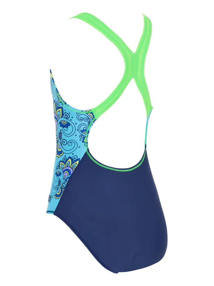 Out of Stock,Sale, Ver imagen de tamaño completo de Vista frontal de Product detail - Girls Maroccan Flyback One Piece MRCF