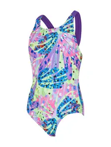 Display front view 5 of Product detail - Girls Sea Petal Flyback Swimsuit SEPF