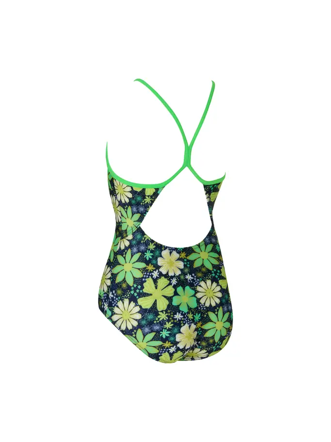 New, view full size image of Front view of Product detail - Junior Girls Boho Magic Sprintback Swimsuit BOMA