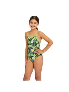 Display front view 6 of Product detail - Junior Girls Boho Magic Sprintback Swimsuit BOMA