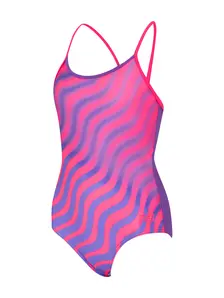 Display front view 5 of Product detail - Fever Print Sprintback Swimsuit FEVF