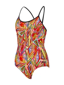 Display front view 1 of Product detail - Junior Girls Kona Sprintback Swimsuit KONF