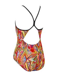 Display front view 6 of Product detail - Junior Girls Kona Sprintback Swimsuit KONF
