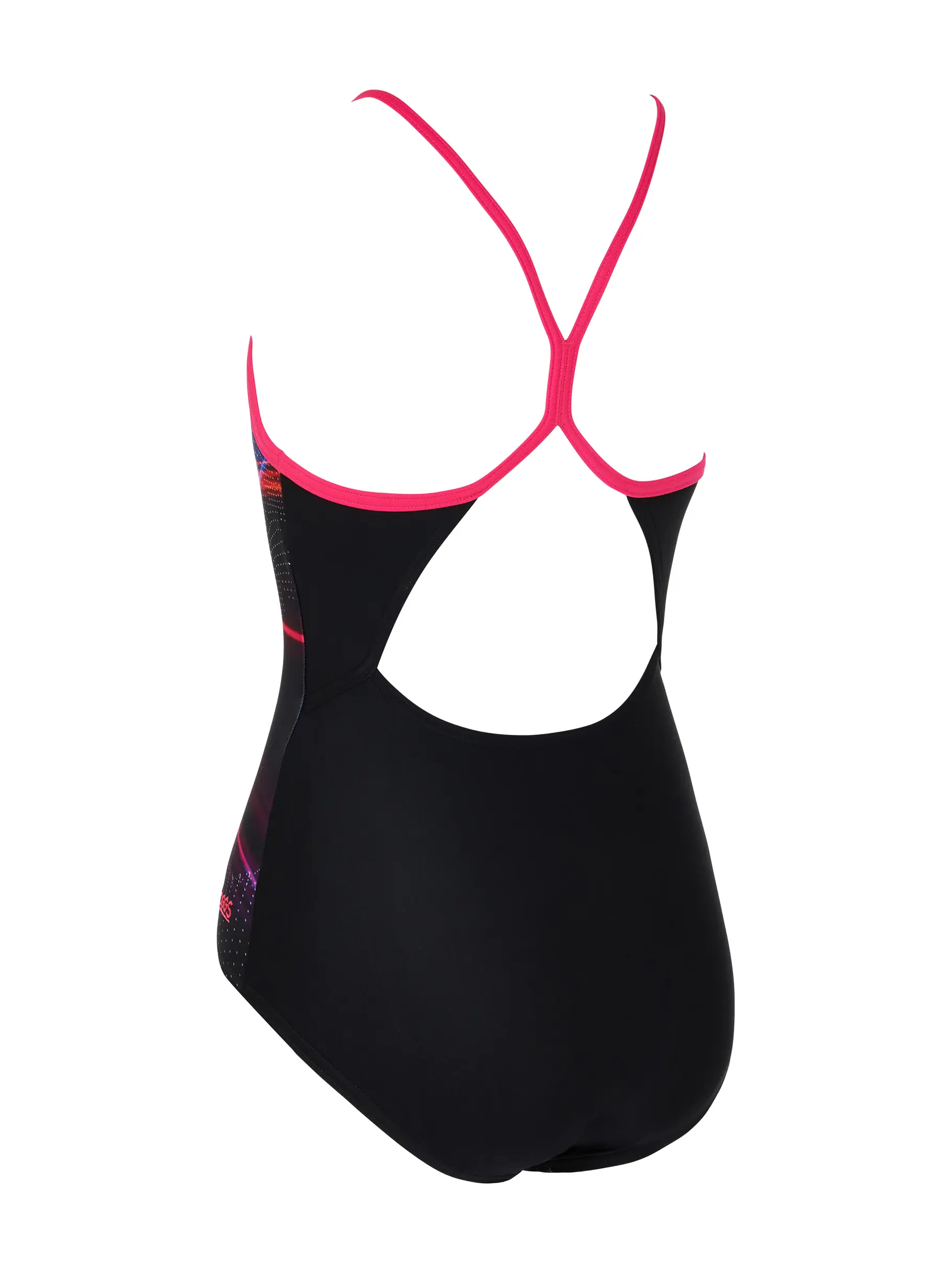 Sale,Clearance, view full size image of Front view of Product detail - Girls Laserbeam Sprintback Swimsuit LSBF