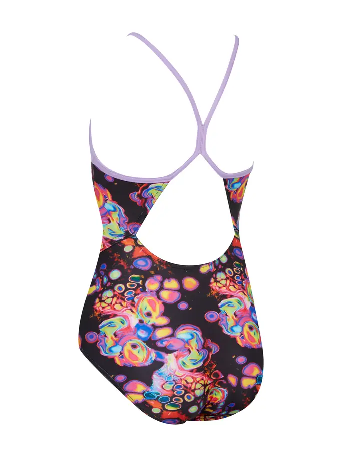 Out of Stock,Sale, visualizzare l'immagine full size della vista frontale di Product detail - Girls Tentacool Sprintback Swimsuit TNCF