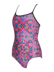 Display front view 1 of Product detail - Girls Zanzibar Sprintback One Piece ZNZF