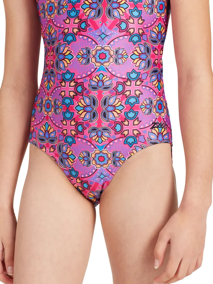 Out of Stock,Sale, visualizzare l'immagine full size della vista frontale di Product detail - Girls Zanzibar Sprintback One Piece ZNZF