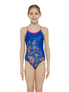 Display front view 2 of Product detail - Girls Casablanka Strikeback One Piece Swimsuit CASF