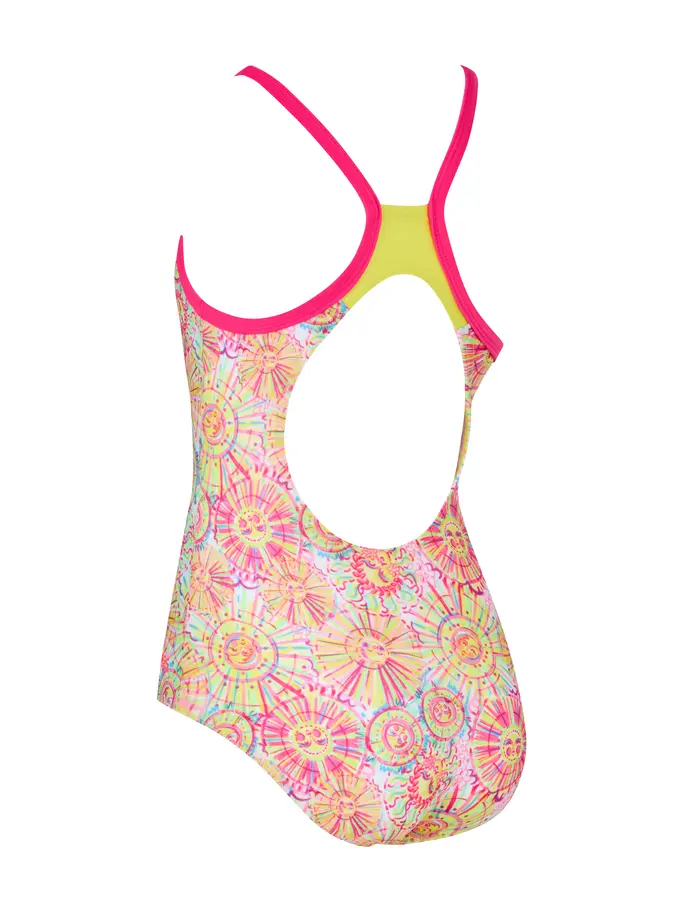 Sale,Clearance, view full size image of Front view of Product detail - Junior Girls Circus Strikeback Swimsuit CIRF