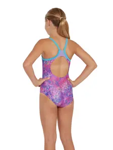 Display front view 2 of Product detail - Girls Random Strikeback One Piece Swimsuit RANF