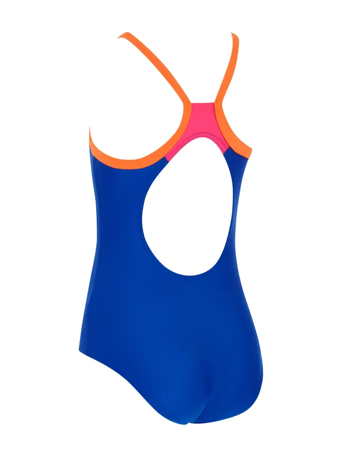 New, view full size image of Front view of Product detail - Girls Kerrawa Kerrawa Strikeback Swimsuit RYOM