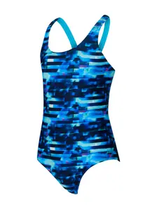 Display front view 1 of Product detail - Junior Girls Drone Rowleeback Swimsuit DRON