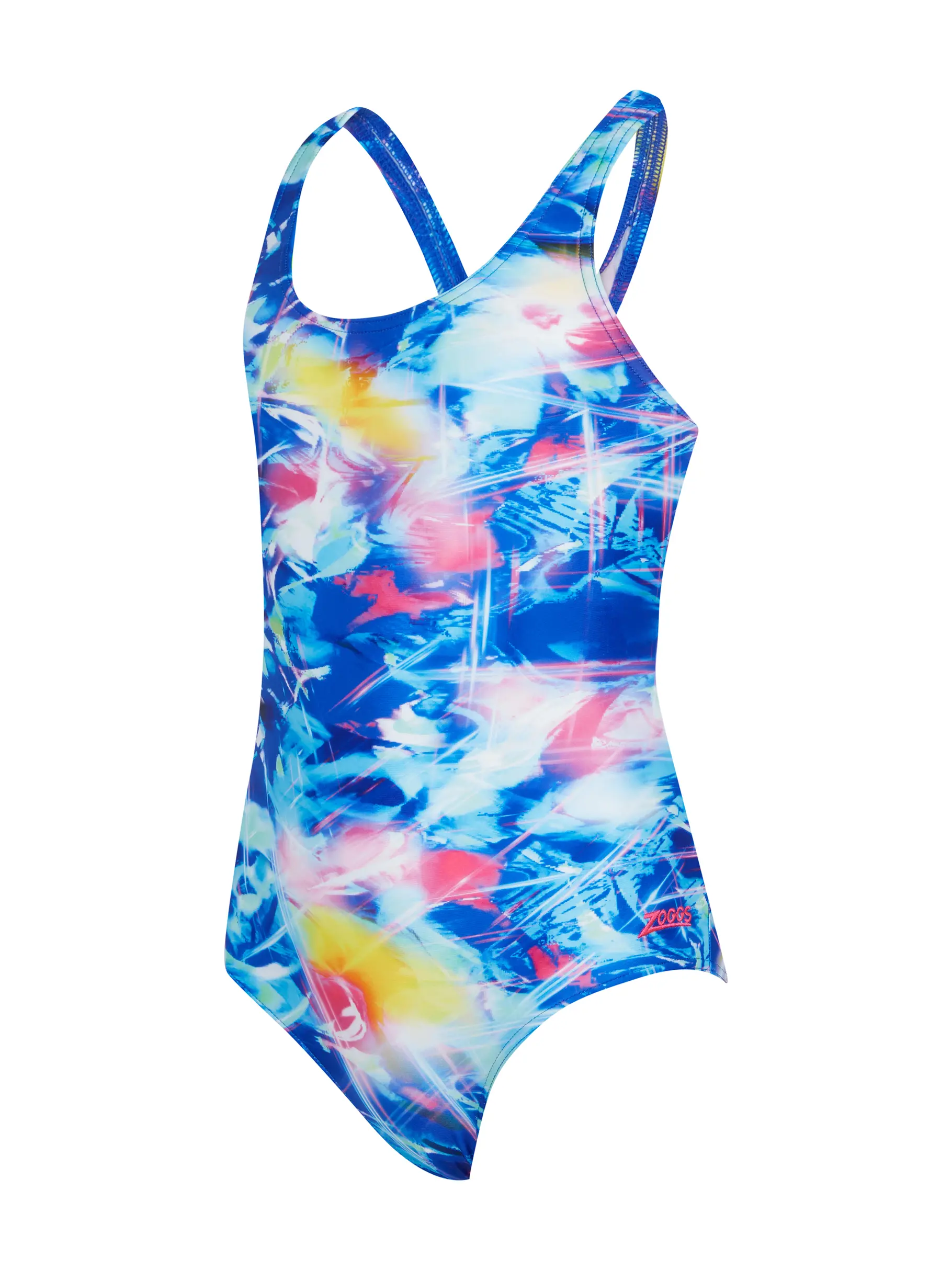 Out of Stock,Sale, Ansicht Großes Bild der Vorderseite Product detail - Girls Flashlight Rowleeback Swimsuit FLGF