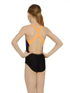 Display front view 2 of Product detail - Girls Glory Rowleeback Swimsuit GLOF