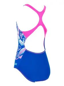 Display front view 5 of Product detail - Girls Mermaid Madness Rowleeback One Piece MRMF