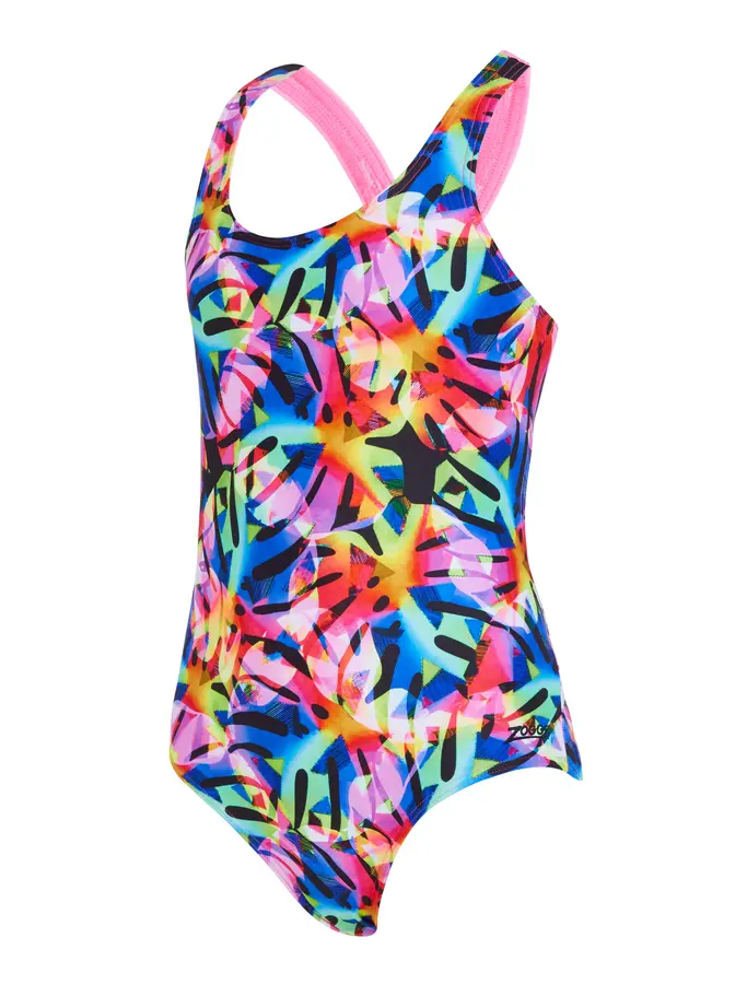 Out of Stock,Sale, Ver imagen de tamaño completo de Vista frontal de Product detail - Girls Rainbow Palms Rowleeback RNPF