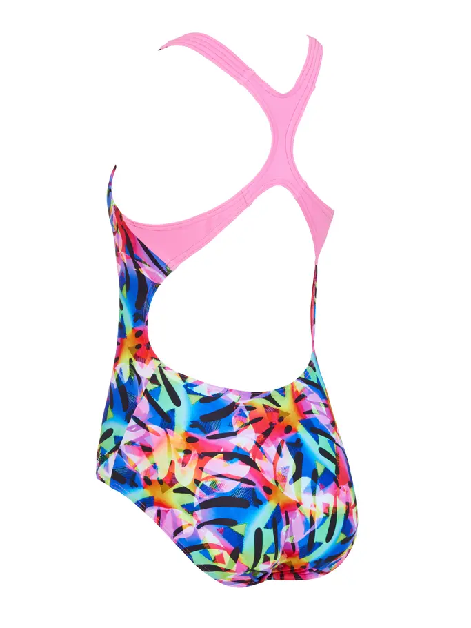 Out of Stock,Sale, Ver imagen de tamaño completo de Vista frontal de Product detail - Girls Rainbow Palms Rowleeback RNPF