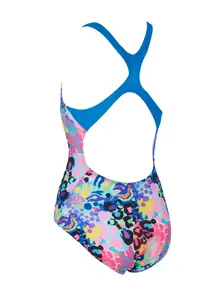Display front view 5 of Product detail - Girls Safari Rowleeback Swimsuit SAFF