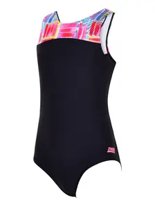 Display front view 4 of Product detail - Flair Infinity Back One Piece Swimsuit DNDF
